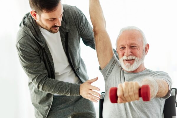 senior care exercise physical therapy exercising help
